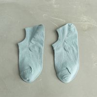 Men's Fashion Solid Color Polyester Cotton Ankle Socks 1 Set sku image 14