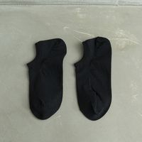 Men's Fashion Solid Color Polyester Cotton Ankle Socks 1 Set sku image 9