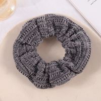 Fashion Solid Color Cloth Rib-knit Hair Tie 1 Piece sku image 8