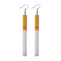 Fashion Color Block Plastic Resin Women's Drop Earrings 1 Pair sku image 4