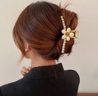 Style Simple Géométrique Perle Artificielle Fait Main Griffes De Cheveux 1 Pièce sku image 66