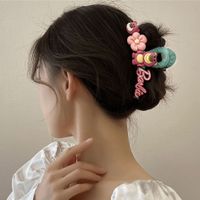 Simple Style Geometric Artificial Pearl Handmade Hair Claws 1 Piece sku image 64