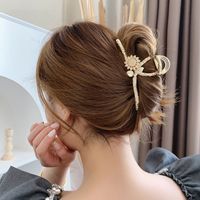 Simple Style Geometric Artificial Pearl Handmade Hair Claws 1 Piece sku image 66