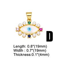 1 Piece Copper Zircon Devil'S Eye main image 2