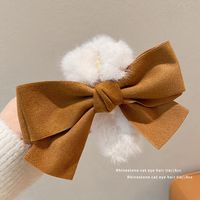 Vintage Style Bow Knot Alloy Cloth Hair Claws sku image 15