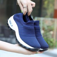 Women's Vintage Style Color Block Round Toe Sneakers main image 5