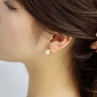 Elegant Geometric Sterling Silver Plating Artificial Pearls Ear Studs 1 Pair main image 2