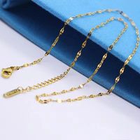 Simple Style Geometric Titanium Steel Gold Plated Gold Plated Necklace main image 1