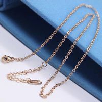 Simple Style Geometric Titanium Steel Gold Plated Gold Plated Necklace main image 4