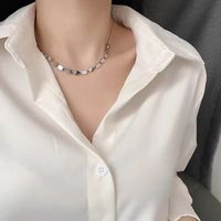 Elegant Simple Style Love Titanium Steel Plating Bracelets Necklace sku image 3
