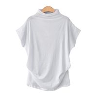 Women's T-shirt Short Sleeve T-shirts Patchwork Dolman Sleeve Fashion Solid Color main image 4