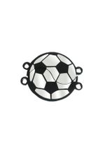 Fashion Football Titanium Steel Polishing Necklace main image 3