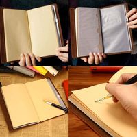 Creative Letter Imitation Leather Stationery Travel Journal Book Notebook main image 5