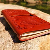 Creative Letter Imitation Leather Stationery Travel Journal Book Notebook main image 4