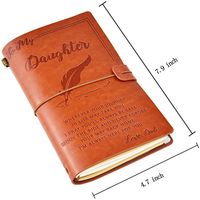 Creative Letter Imitation Leather Stationery Travel Journal Book Notebook main image 3