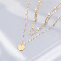 Fashion Star Heart Shape Lightning Alloy Plating Inlay Rhinestones Women's Layered Necklaces 1 Piece sku image 2