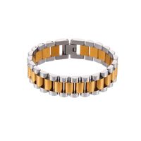 Fashion Geometric Stainless Steel Plating Bracelets sku image 5