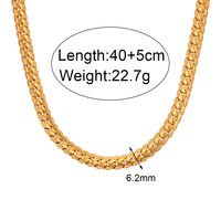 Fashion Geometric Stainless Steel Plating Necklace main image 3