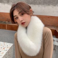 Women's Fashion Solid Color Artificial Wool Winter Scarves main image 1