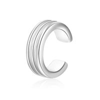 Wholesale Jewelry Fashion C Shape Metal Plating Ear Clips sku image 18