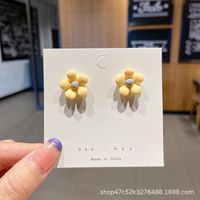Fashion Heart Shape Alloy Plating Inlay Artificial Gemstones Women's Drop Earrings 1 Pair sku image 22