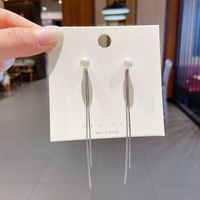 Fashion Heart Shape Alloy Plating Inlay Artificial Gemstones Women's Drop Earrings 1 Pair sku image 130