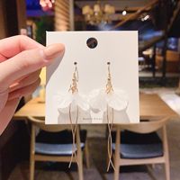 Fashion Heart Shape Alloy Plating Inlay Artificial Gemstones Women's Drop Earrings 1 Pair sku image 60