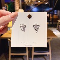 Fashion Heart Shape Alloy Plating Inlay Artificial Gemstones Women's Drop Earrings 1 Pair sku image 28