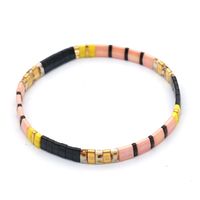 Retro Ethnic Creative Niche Beads Handmade Beaded Folded Bracelet sku image 25