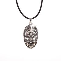 Vintage Style Bull Head Alloy Plating Unisex Pendant Necklace sku image 8