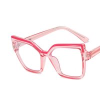Fashion Color Block Ac Cat Eye Full Frame Optical Glasses main image 8