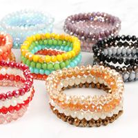 Fashion Solid Color Crystal Wholesale Bracelets main image 4