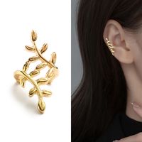 Mode Forme En U Le Cuivre Placage Zircon Femmes Boucles D'oreilles 1 Pièce sku image 11