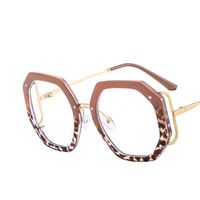 Fashion Solid Color Ac Polygon Full Frame Optical Glasses main image 7