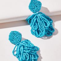 Fashion Geometric Seed Bead Handmade Women's Drop Earrings 1 Pair main image 5
