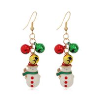 Fashion Christmas Tree Bell Snowman Alloy Women's Drop Earrings 1 Pair main image 5