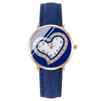 Fashion Heart Shape Buckle Quartz Women's Watches sku image 2