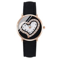 Fashion Heart Shape Buckle Quartz Women's Watches sku image 3