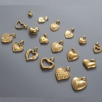 1 Piece Stainless Steel Heart Shape main image 3