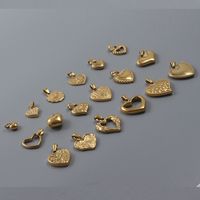 1 Piece Stainless Steel Heart Shape main image 2