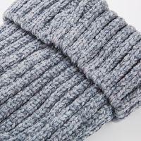 Unisex Fashion Stripe Crimping Wool Cap main image 4