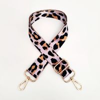 New Leopard Print Wide Adjustable Shoulder Crossbody Long Strap Bag Accessoires sku image 44