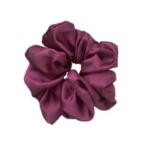 Simple Style Solid Color Satin Hair Tie 1 Piece main image 6
