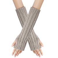 Women's Fashion Solid Color Polyacrylonitrile Fiber Gloves 1 Pair sku image 8