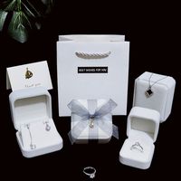 Simple Style Solid Color Cloth Jewelry Boxes 1 Piece main image 1