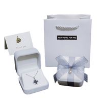 Simple Style Solid Color Cloth Jewelry Boxes 1 Piece main image 2