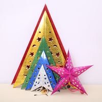Christmas Star Paper Party Hanging Ornaments 1 Piece main image 2