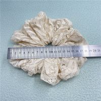Simple Style Solid Color Cloth Lace Hair Tie 1 Piece main image 4