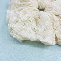 Simple Style Solid Color Cloth Lace Hair Tie 1 Piece main image 3