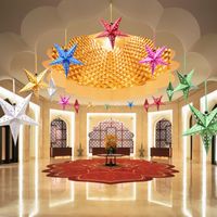 Christmas Star Paper Party Hanging Ornaments 1 Piece main image 3